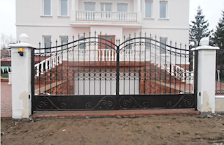 Maroc, fabricant, portail, portillon, en, forgé, motorisation, portail, casablanca, rabat, agadir, tanger, marrakech